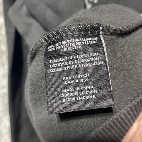 NWT Ouija Board Grey Sweatshirt Spooky Halloween Horror October Fall Festive New - Picture 6 of 7